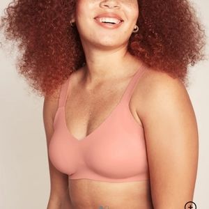 Knix V Neck Wide Strap Wireless Bra. Size 8